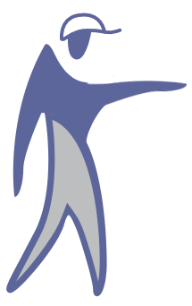 HCG Blue Man mascot